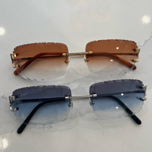 Diamond Cartier Vintage Glasses - Picture 5 of 9